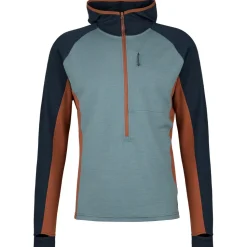 Stoic - Merino260 StadjanSt. 3/4 Zip w. Hood - Merinohoodie