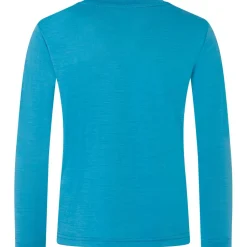 super.natural - Kid's Wood Crafti L/S - Merinoshirt