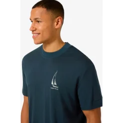 super.natural - Sailing Boat Bio Jersey Tee - Merinoshirt