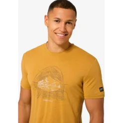 super.natural - Tent View Tee - Merinoshirt
