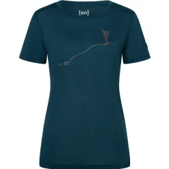 super.natural - Women's Gipfelglück Tee - Merinoshirt