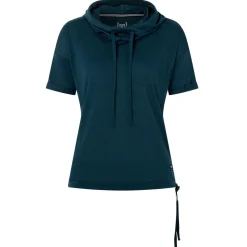 super.natural - Women's JustShort Hoodie - Merinoshirt