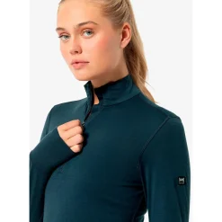 super.natural - Women's Tundra 175 Quarter Zip - Longsleeve