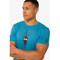 super.natural - Wood Crafti Tee - Merinoshirt