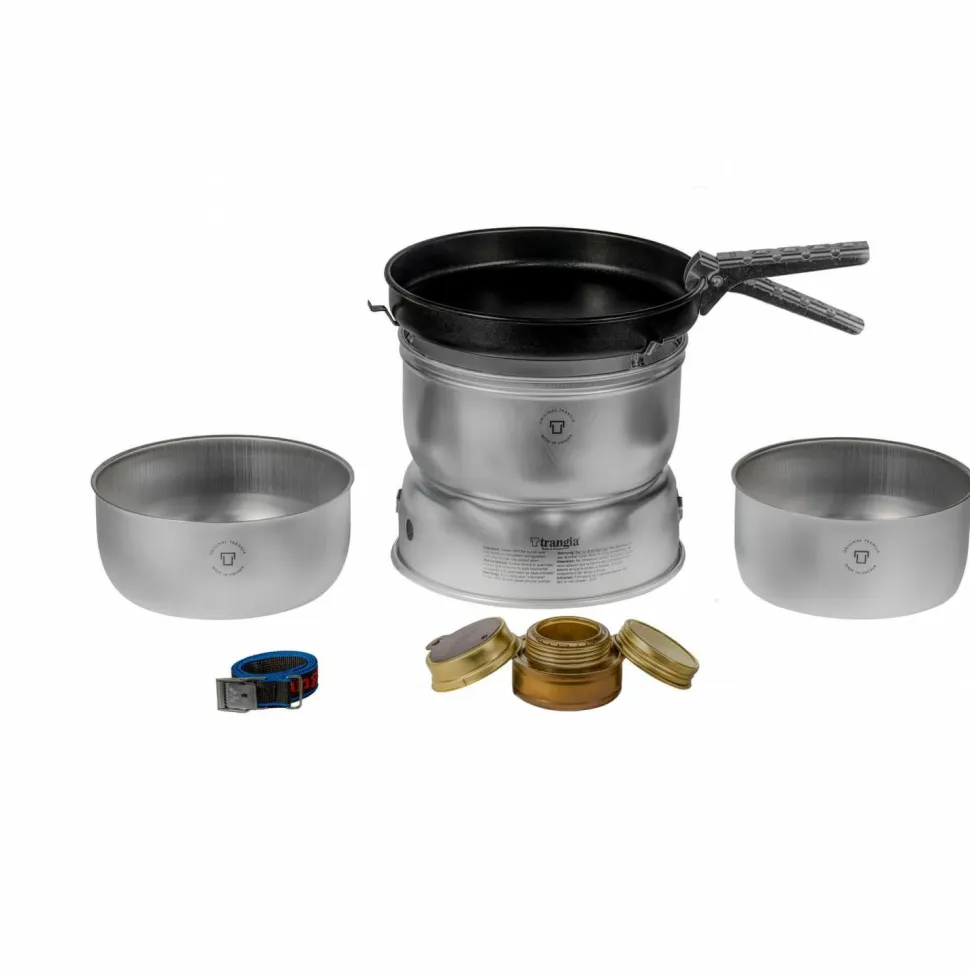 Trangia - 25-3 Sturmkocher Duossal w. Non Stick Pfanne - Spirituskocher