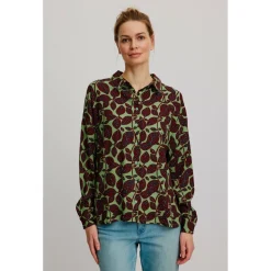 Tranquillo - Women's Oversize-Bluse aus EcoVero Viskose - Bluse