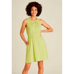 Tranquillo - Women's Tailliertes Jersey-Kleid - Kleid