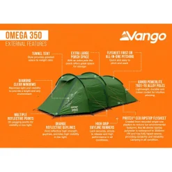 Vango - Omega 350 - 3-Personen Zelt