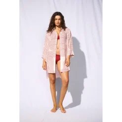 Watercult - Women's Line Set Beach Shirt Long - Bluse