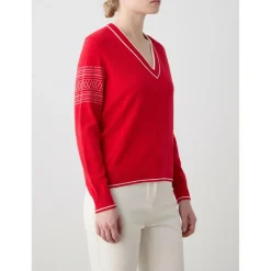 We Norwegians - Women's Signature V-Neck - Merinopullover