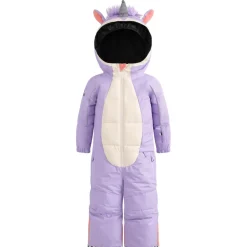 WeeDo - Kid's Unido Lila Einhorn Schneeanzug - Overall